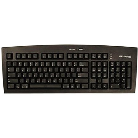 matias half keyboard usb for pc or mac hk101